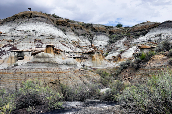 rock formations in Makoshika State Park